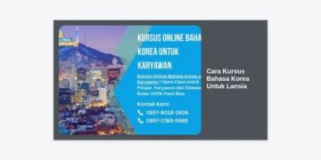 10+ Cara Kursus Bahasa Korea Untuk Lansia Agar Cepat Mahir dan Bahagia di Usia Senja