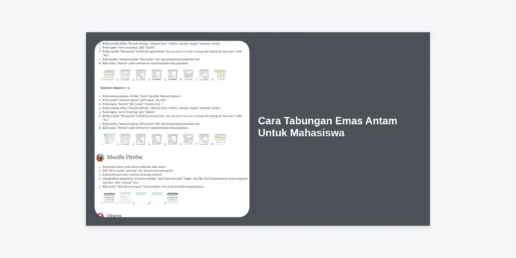 12 Cara Tabungan Emas Antam Untuk Mahasiswa: Panduan Lengkap Investasi Modal Kecil