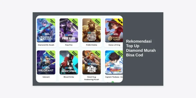 15+ Rekomendasi Top Up Diamond Murah Bisa COD: Cara Aman & Legal 2024