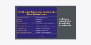 Les Bahasa Inggris Online Untuk UMKM Untuk Pemula: Panduan Terlengkap 2024
