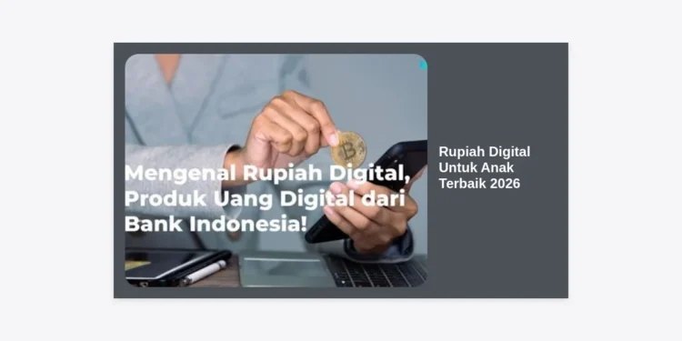 Panduan Lengkap Rupiah Digital Untuk Anak Terbaik 2026: Masa Depan Keuangan Anak