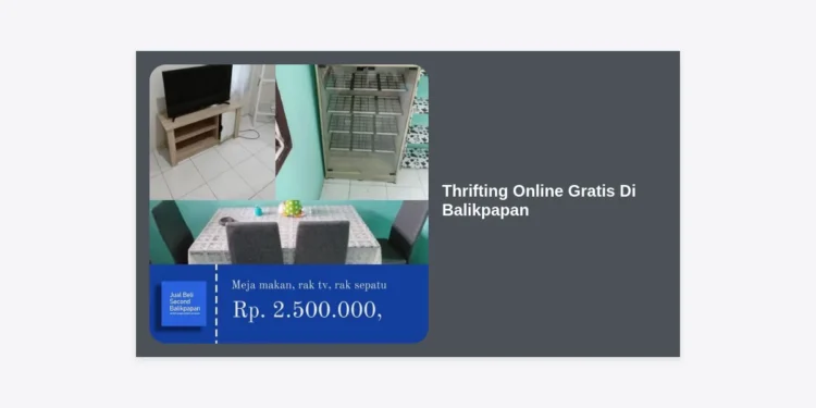 Panduan Thrifting Online Gratis di Balikpapan: Cara Berburu Baju Branded 0 Rupiah