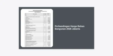 Perbandingan Harga Bahan Bangunan 2026 Jakarta: Panduan Lengkap Estimasi Biaya Konstruksi