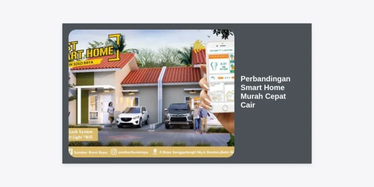 Perbandingan Smart Home Murah Cepat Cair: Panduan Lengkap Hunian Modern 2024