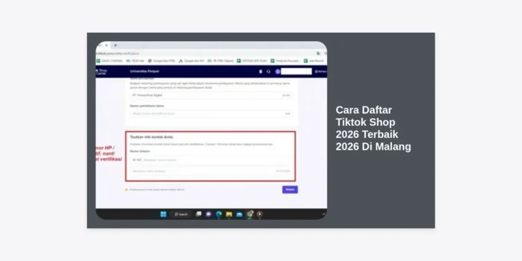 Strategi Jitu: Cara Daftar Tiktok Shop 2026 Terbaik 2026 Di Malang untuk Pemula & Profesional