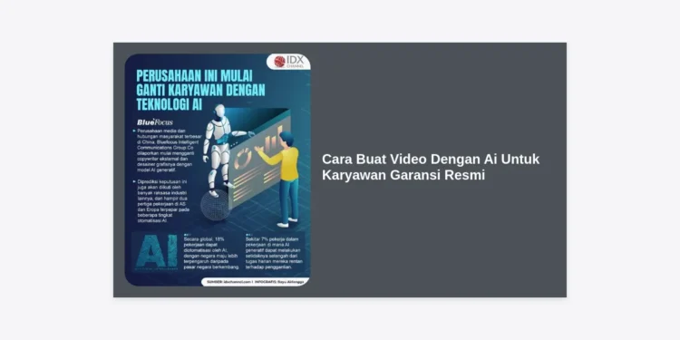 Cara Buat Video Dengan Ai Untuk Karyawan Garansi Resmi: Panduan Lengkap Efisiensi Perusahaan